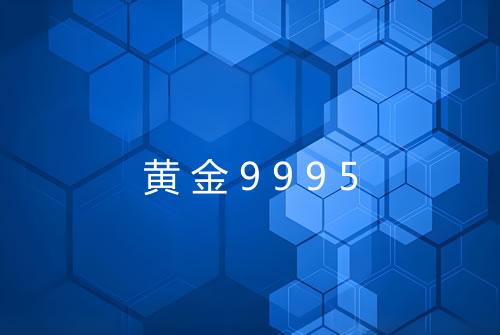 黄金9995