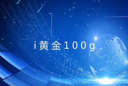 i黄金100g