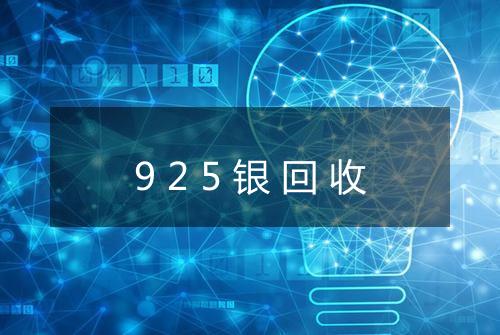 925银回收