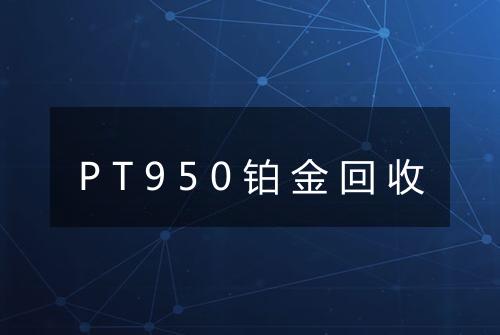 PT950铂金回收